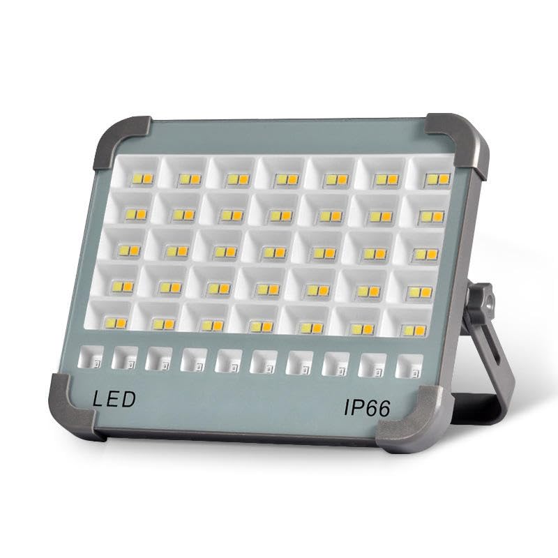 High Brightness Solar Flood Light, Rechargeable IP66 Waterproof LED Security Lamp with USB Charging, Portable Outdoor Work Light for Farm, Parking, Hiking & Home Backup-image-26