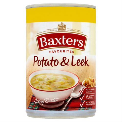 Baxters Favourites - Zuppa di patate e porri, 400 g, confezione da 12