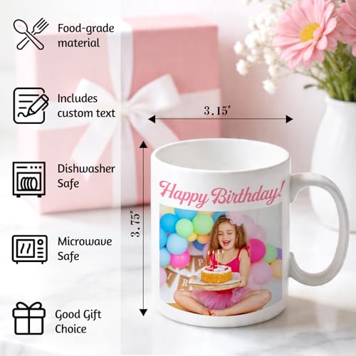 Made in USA-Custom Personalized Coffee Mug with Picture/Logo/Text/Name 11oz - Image 5