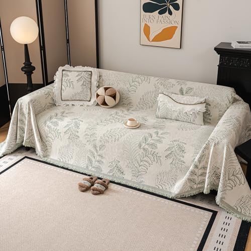 JEMAジェマ ソファーカバー マルチカバー ソファーシーツ ブランケット 長方形 大判 1人掛け 北欧風 おしゃれ 柔らかい 汚れ防止 多機能 防塵カバー テーブルクロス テーブルカバー マルチクロス シンプル 洗濯可 人気 雑貨 四季通用 90x180