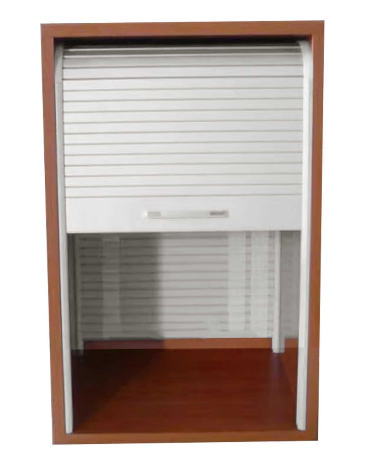 Accordion Folding Door Kit, Roll up Cabinet Door Kit Black/White Multiple Sizes ABS Tambour(White,40x30in (102x76cm))