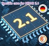 Elfcam® Kabel 8K HDMI 2.1, 10 m, światłowodowy OM3, wielomodowy, kabel Ultra HDMI obsługuje 48 Gb/s, 8K przy 60 Hz, 4K przy 120 Hz, HDR Dynamic HDCP 2.2 i 2.3 eARC, kompatybilny z monitorem HDTV, 10
