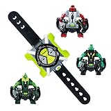 Ben 10 Omni Launch Battle Figures, Four Arms, Diamondhead and Wild Vine