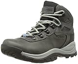 Columbia womens Newton Ridge Plus Waterproof Hiking Boot, Quarry/Cool Wave, 9.5 US