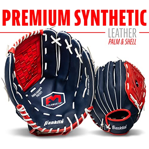 image for Franklin Sports Baseball and Softball Glove - Field Master - Baseball 
