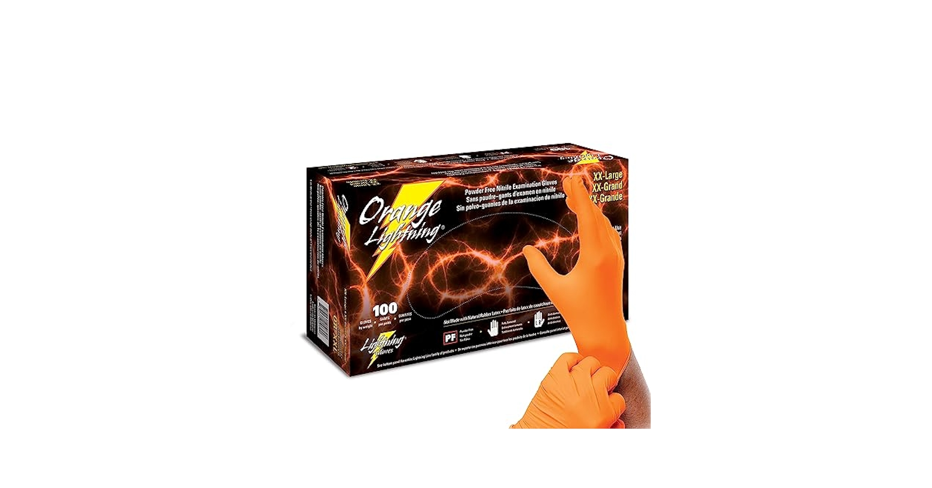 Amazon.com: Atlantic Safety Products OR-XXL Orange Lightning