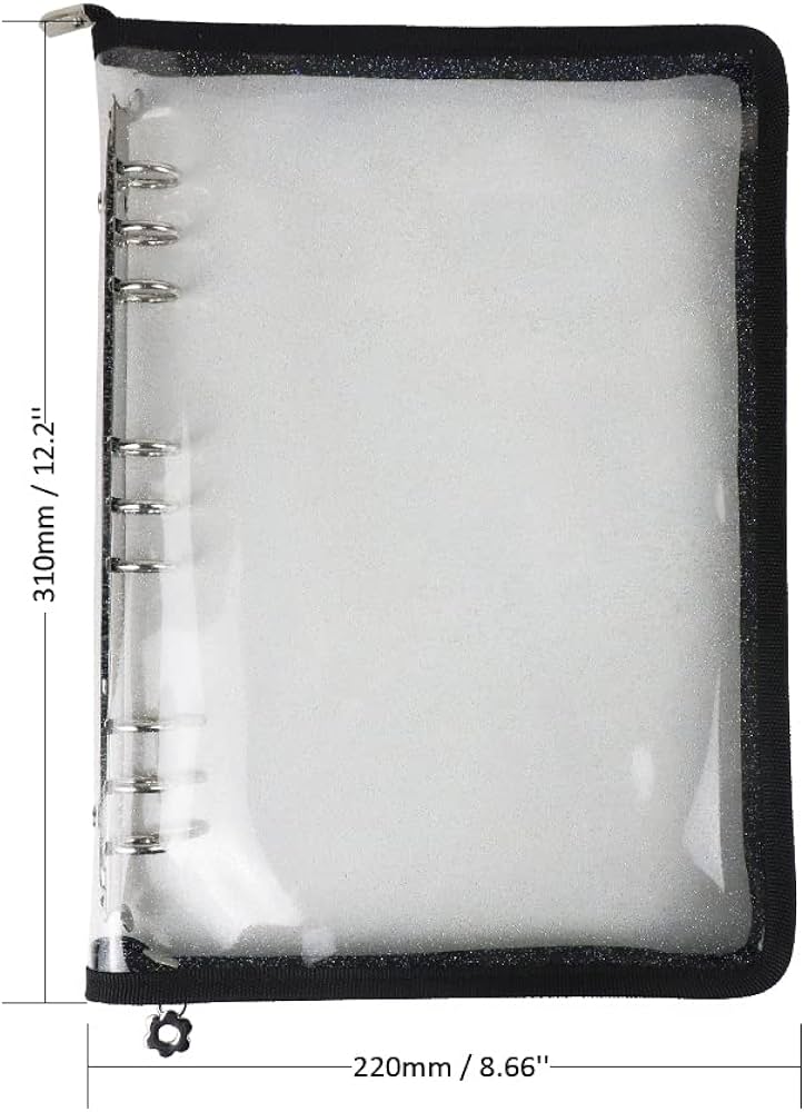 Amazon | B5 バインダーカバー クリア ソフト PVC キャッシュ 予算