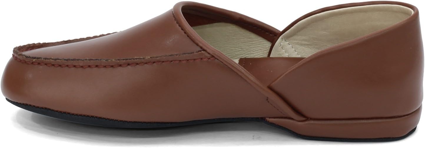 L.B. Evans Men's Chicopee Slippers, Tan, 11.5 Narrow