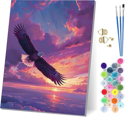 G C[O Paint by Numbers for Adults v DIY hG uVƃANG̋ yCgoCio[ H| Lbg |ph fW^G NGCeBuEH[A[g z[ ItBX av