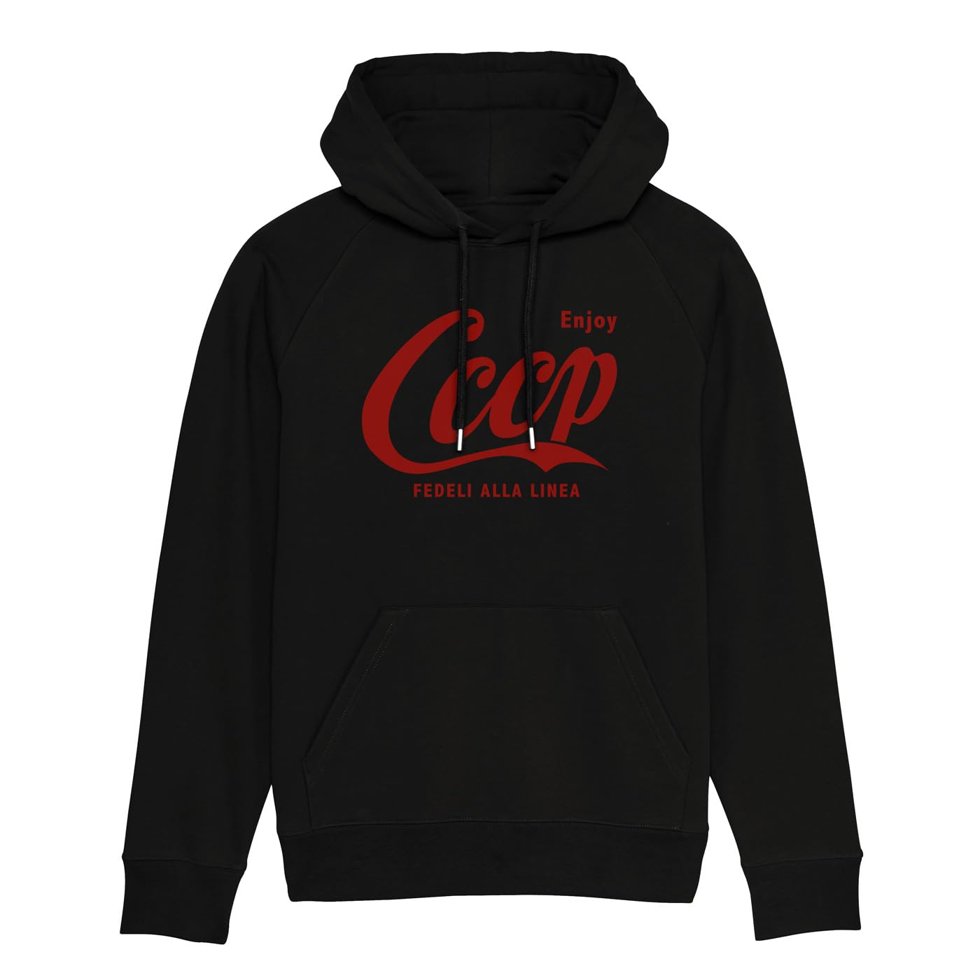 Felpa CCCP Fedeli alla Linea Musica Punk Rock Sovietico Stella Rossa Unisex Hoodie Sweatshirt