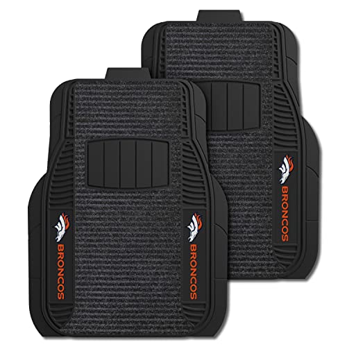 FANMATS NFL Denver Broncos Nylon Face Deluxe Kfz-Matte