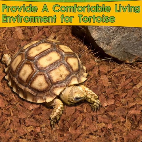 Halatool 2Pack Natural Coconut Chips Substrate 2.2Lb Coconut Husk For Reptiles Bedding Coco Husk Terrarium Substrate For Ball Python Frog Snake Gecko Hermit Crab Tortoise thumb #5