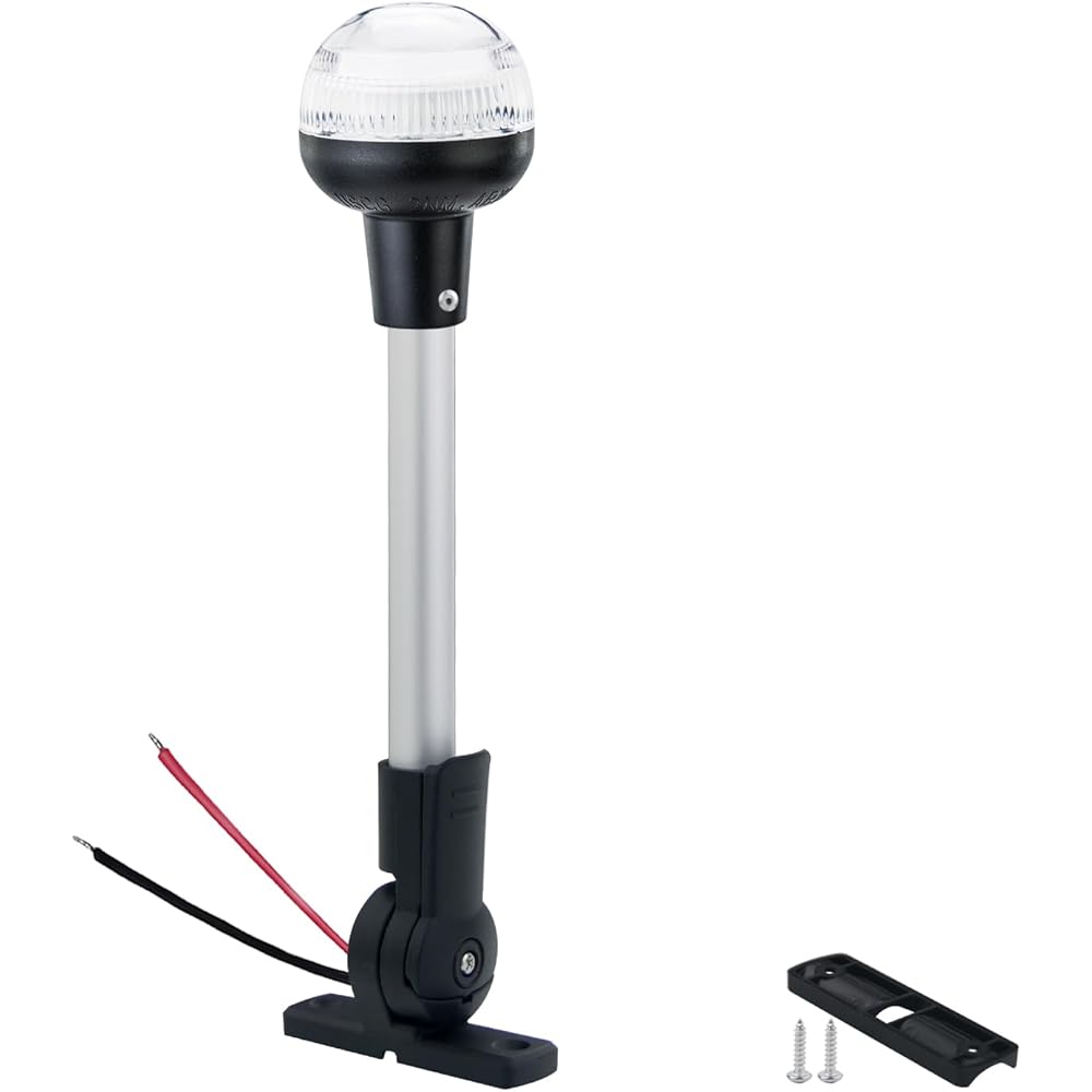 8/mo Finance Stern Light, Bimini Top Light, Pontoon Boat Navigation