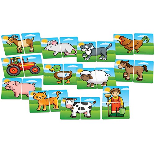 Orchard Toys Farmyard Heads and Tails Game, Memory & Matching Pairs Card Game, Snap Cards for Barn, Farm & Animal Theme… – Bild 3
