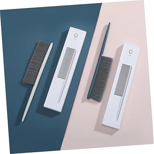 Miniatura 2 de Alipis Cepillo de limpieza para el hogar, cepillo de limpieza de escritorio, 1 unidad, cepillo azul para polvo, cepillo de limpieza de cama, cepillo