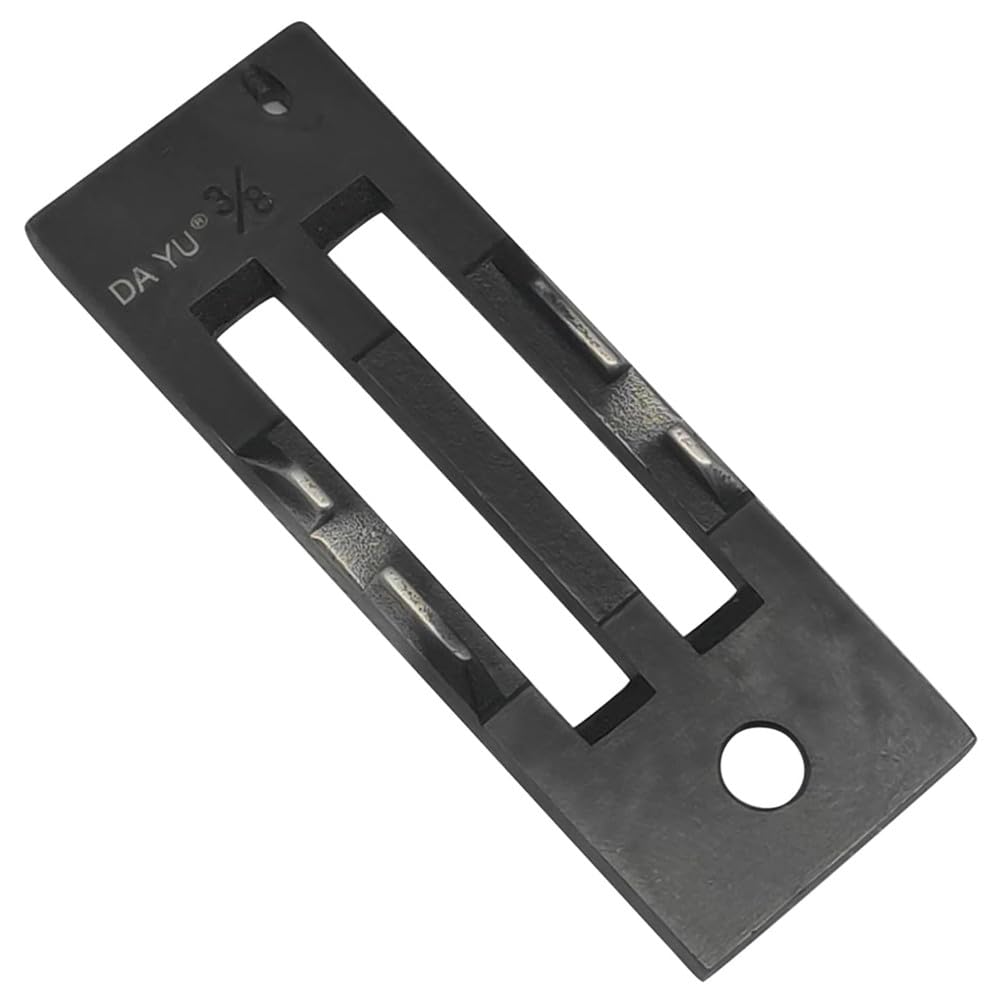Zestaw 4-częściowych stopek kroczących z podwójną igłą i wskaźnikiem prowadzącym pasującym do JUKI LUH-521 526 LU-1560 CONSEW 339/339R(Quarter inch)