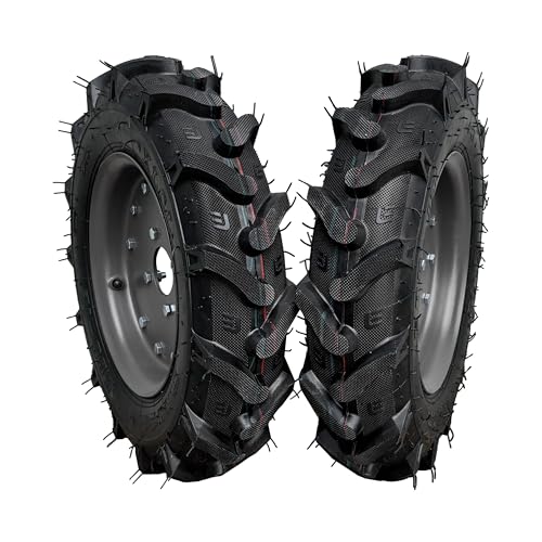 G GRÜNWELT Räder Ersatzräder Räderaufsatz Rädersatz Radsatz Gummiräder 5.00-12\" 120mm 55cm G GRÜNWELT Räder Ersatzräder Räderaufsatz Rädersatz Radsatz Gummiräder 5.00-12\" 120mm 55cm