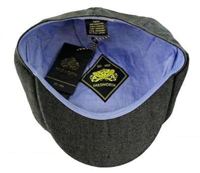 帽子 FAILSWORTH Irish Linen Alfico Cap L 59cm FAILSWORTH Irish Linen Alfico Cap L 59cm