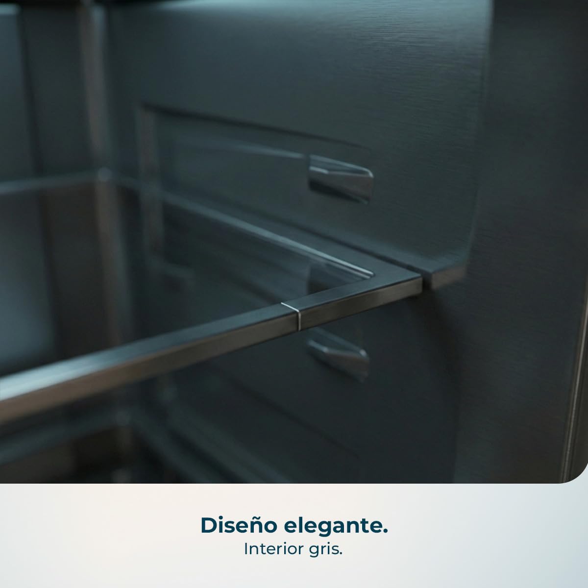 Cecotec Frigorífico Americano 4 Puertas Bolero CoolMarket 4D 503 Black Glass D. 503 L, Altura 177,5 cm, Ancho 85 cm, Total NoFrost, Motor Inverter, Multi AirFlow, Display Táctil