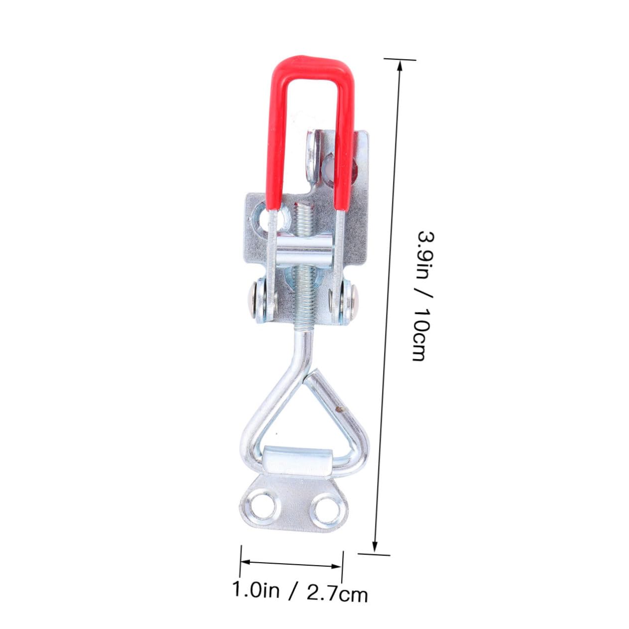 IWOWHERO Toggle Clamp Lever Handle Galvanized Iron Stainless Steel Resistant for Home Office