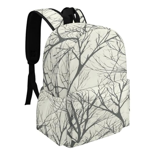 Tree Branch Leisure Backpack Water-Resistant Pack Stylish Bag Lightweight Travel Backpack Suitable for Commuting Travel Mountaineering Outdoor Sports Unisex2