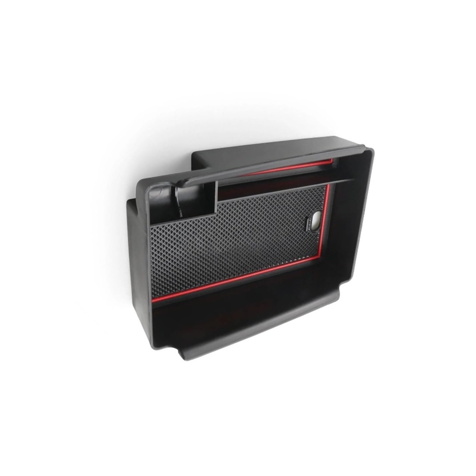 OOPUHKSY Car Armrest Box Storage Central Control Container For Skoda For Octavia Mk4 20-24 2023 2022 2021 Auto Interior Accessories(Red)