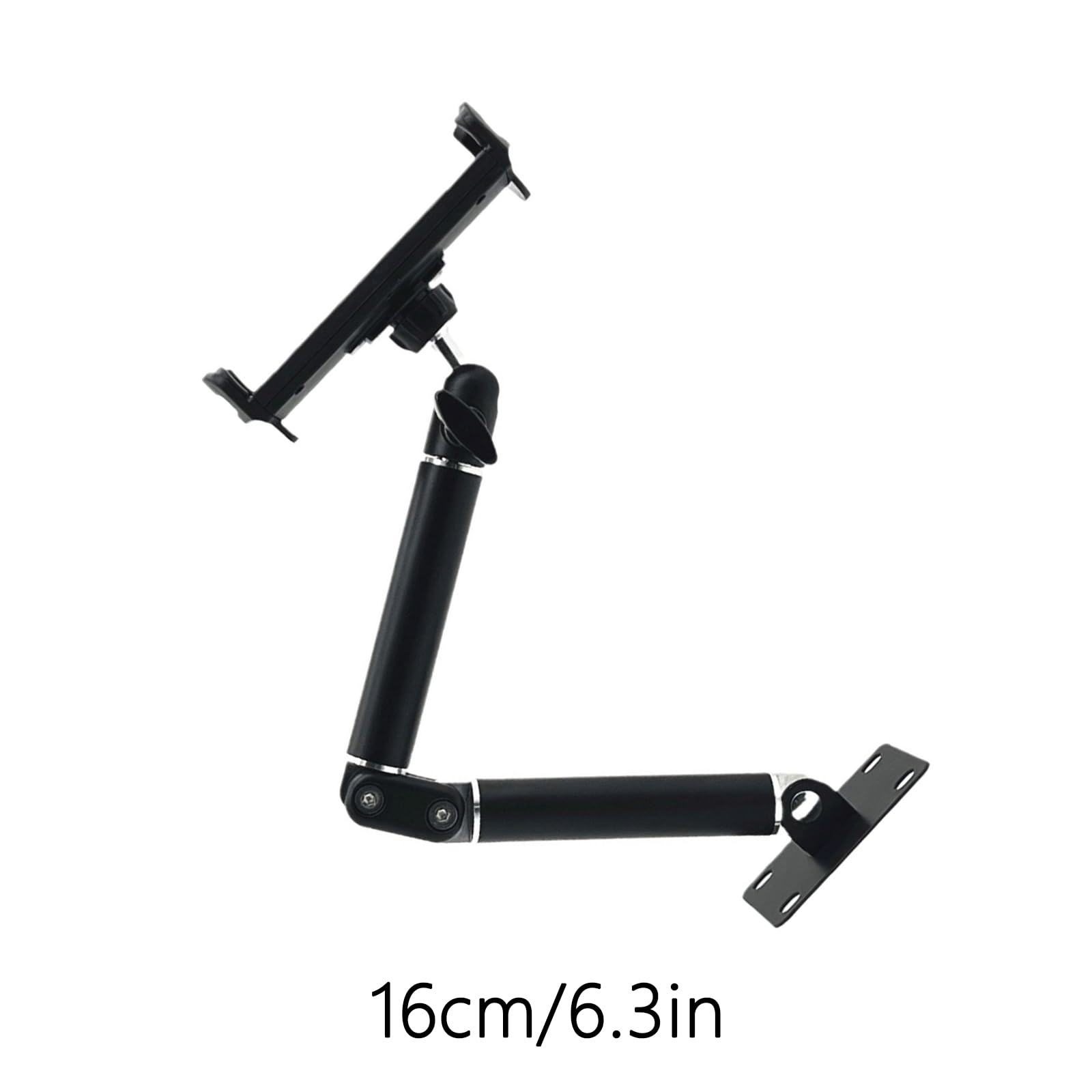 Supporto da parete per tablet a 2 sezioni verticale regolabile Supporto da parete per tablet di grandi dimensioni per 4 tablet e telefoni da 13 pollici
