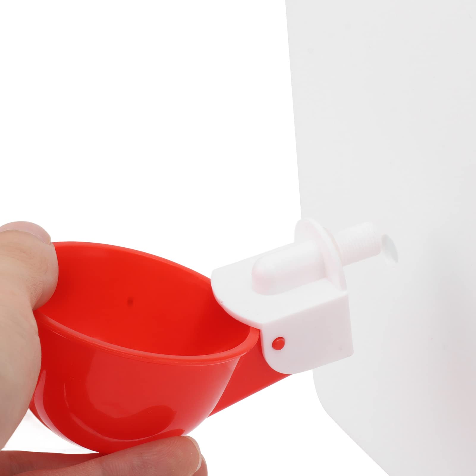 Juego de bebedero automático para pollos de 12 litros, con 4 cuencos para beber, sello de anillo de goma, diseño antiderrames, para pollos, patos, gansos, codornices y palomas