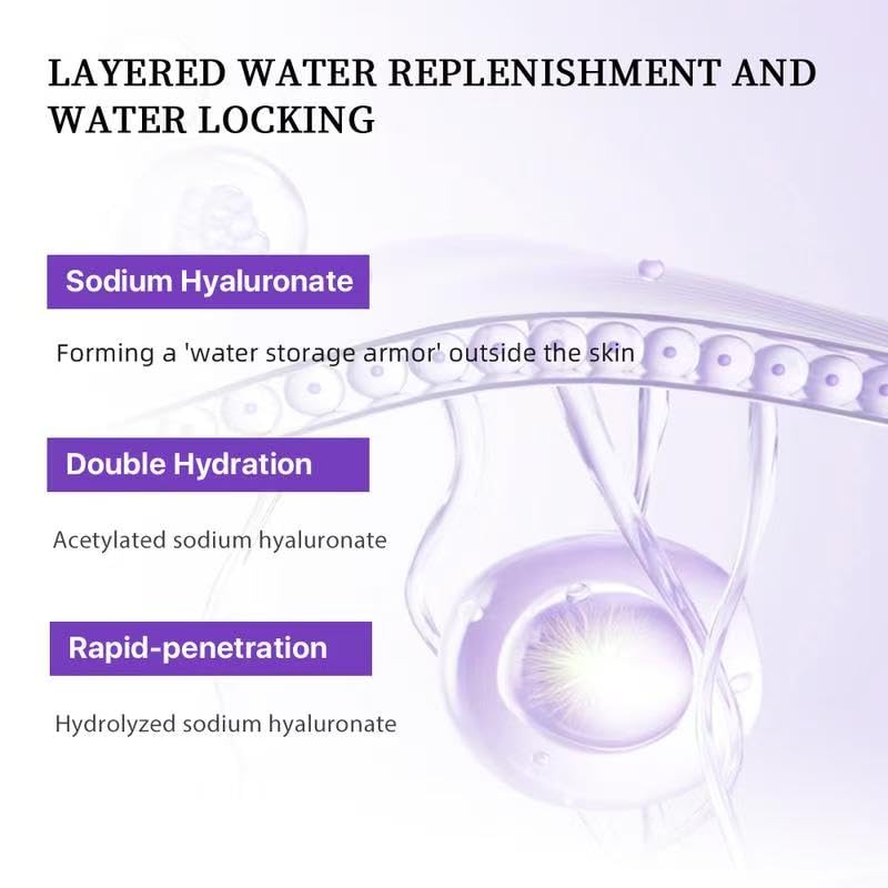 Facial Mask Sheet, Hydrating & Soothing Sheet Mask, Moisturizing Strengthening Skin Care Mask Sheets for Dry Skin & Sensitive Skin, Suitable for All Skin Types, 6 Sheets - Image 6