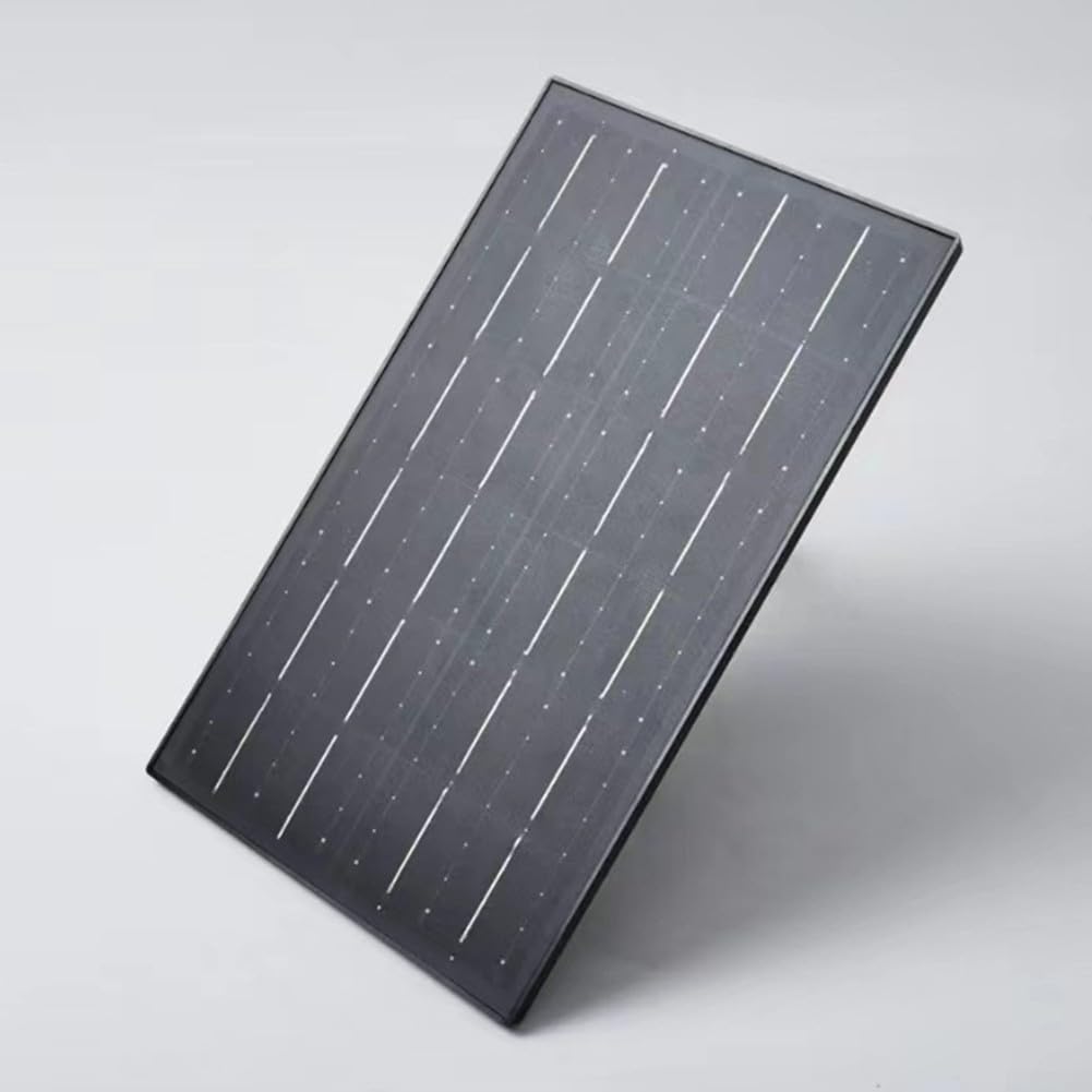 Pannello Solare Impermeabile 10W 5V Tipo-C per Dispositivi di Ricarica come Telecamere Interne o Esterne