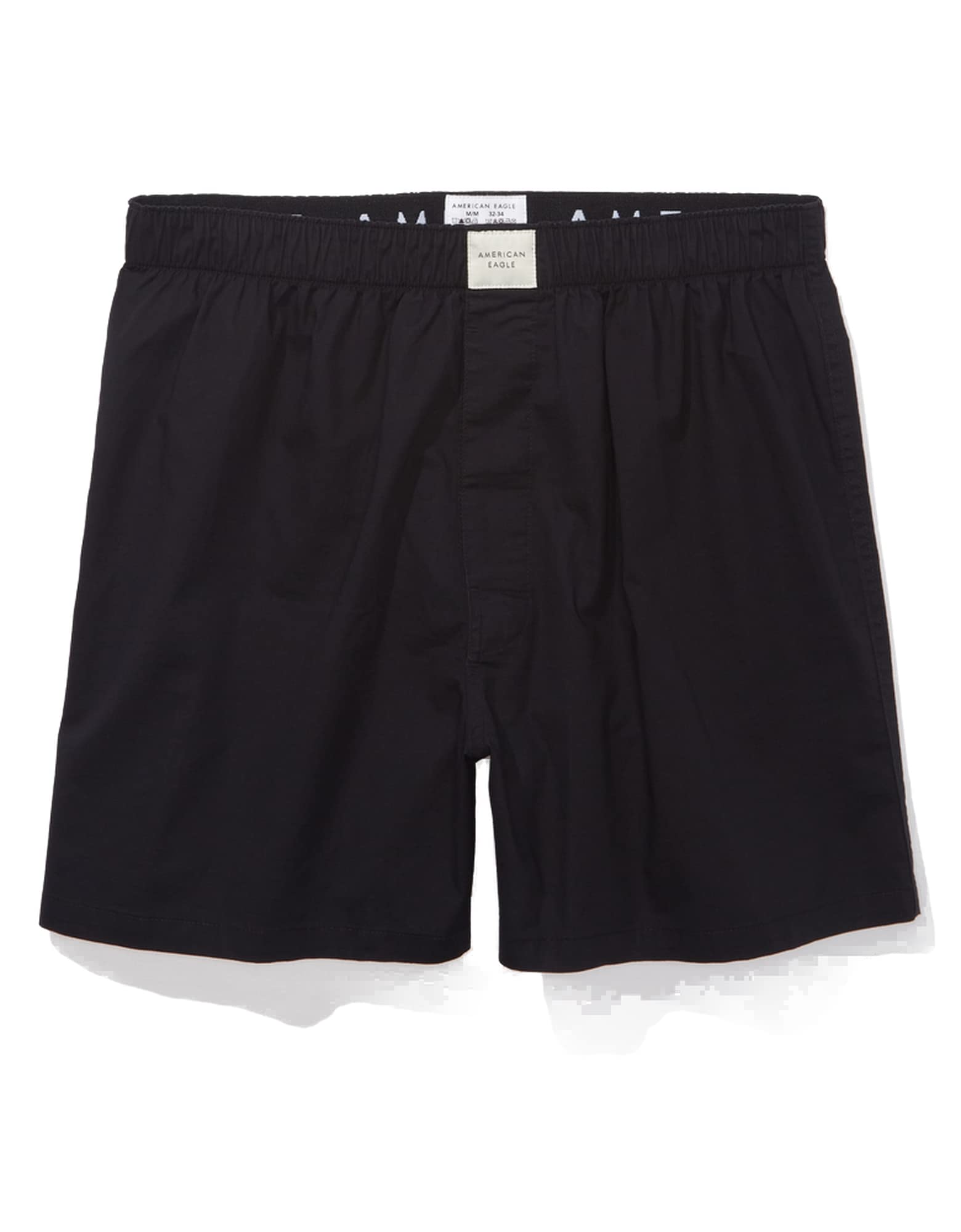 American EagleMen Black Stretch Boxer Short