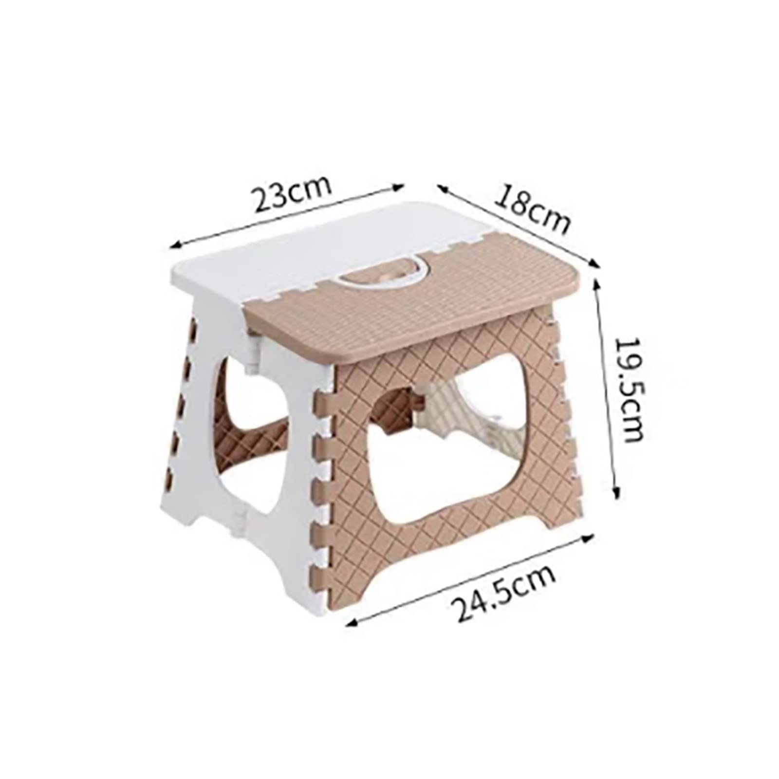 Chaise Pliante Enfant Avec Oreilles Lapin - Plastique Solide, Poignée | Pour Cuisine, Salon Ou Salle De Bain