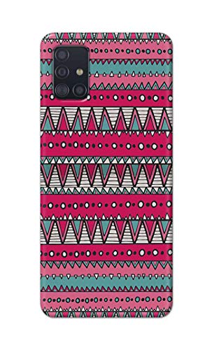 Image of Printed Hard Back Cover Case for Samsung Galaxy M31s Back Cover (Geometric Vintage Pattern) -1803