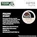 Tully's Coffee Italian Roast Keurig Single-Serve K-Cup Pods, Dark Roast Coffee, 96 Count