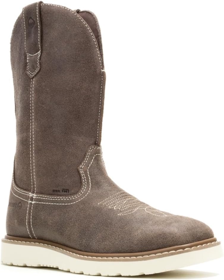 Wolverine Bronc Wedge Pull-on Steel-toe Work Wellington
