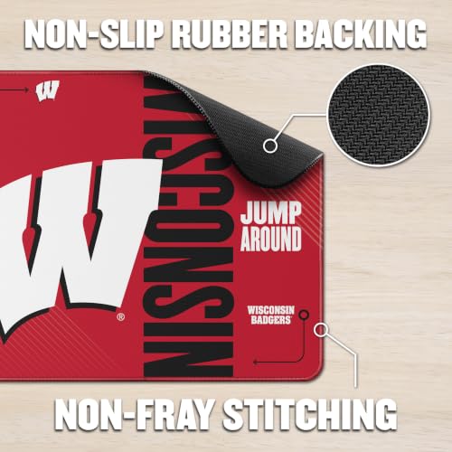 Image of YouTheFan NCAA Wisconsin Badgers Gameday Mouse Pad