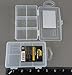 Plano 3448-60 6 Compartment Clear StowAway Organizer