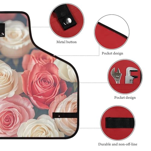 Delantal Soft Color Roses para Hombre y Mujer Ajustable miniatura 3
