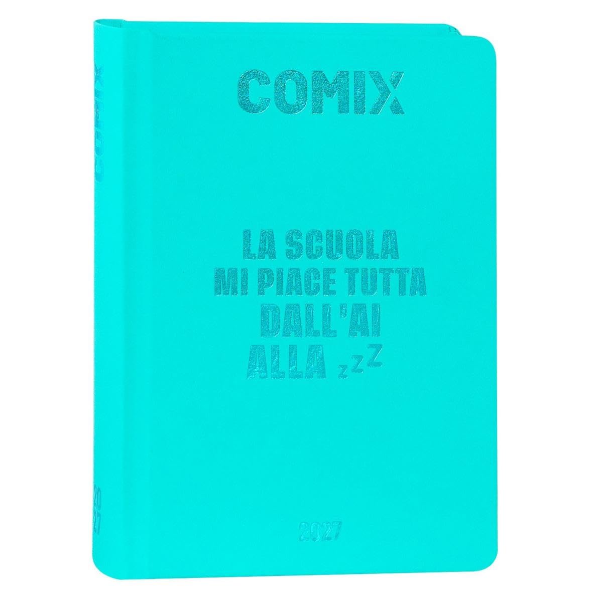 COMIX - 2027 16 Month Daily Diary, Hardcover, 576 Pages with Graphics and Comics, Ideal for Boys and Girls, 5 x 7 Inches