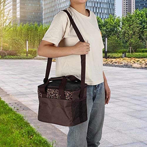 Bolsa portátil para hamster, bolsa de viagem para animais de estimação, quadrada respirável resisten