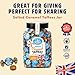 Walkers Nonsuch Salted Caramel Toffees Jar 1.25kg (44.09 Oz) – Traditional British Candy – Sweet and Salty Caramel Toffee Individually Wrapped – Imported UK Gourmet Milk & Butter Candy Gift Pack