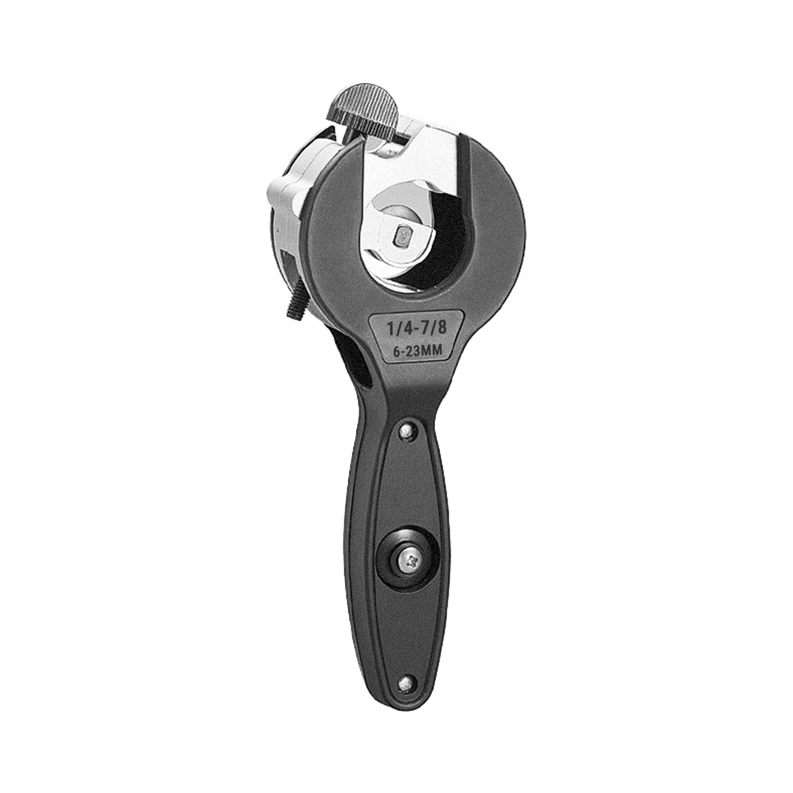 Coupe Tube Cuivre a Cliquet 6-23 mm, Coupe-Tuyaux Manuels | pour Acier Inoxydable, Cuivre, PVC, Aluminium, Plastique