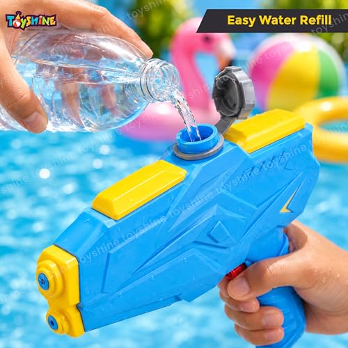 Image of Toyshine Handheld Water Gun Holi Pichkari with Pool Party Summer Festive Fun Toys for Boys Kids