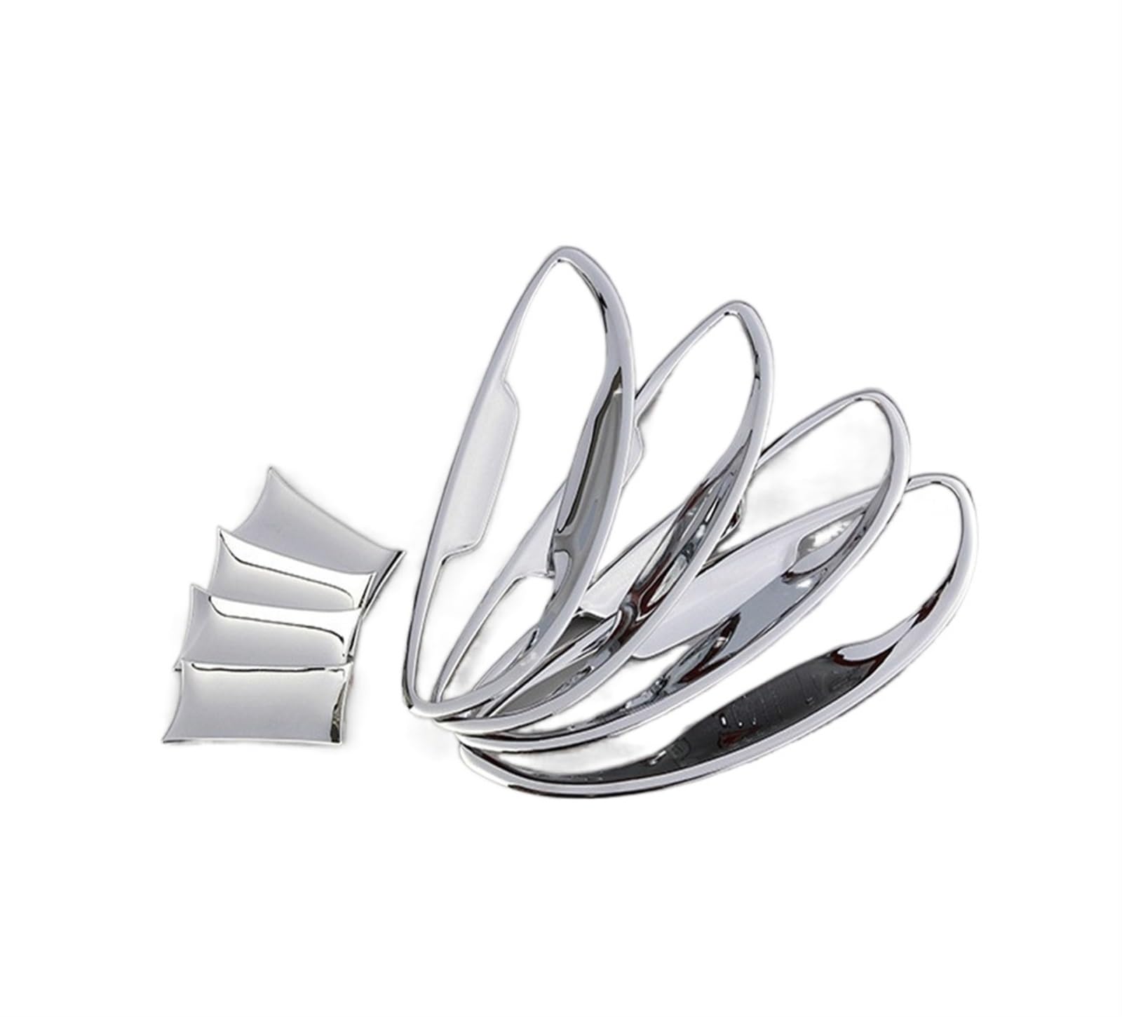 Drezzo Car Exterior Door Handle for Toyota for Corolla for Altis 2014-2018 Car Door Handle Cover Bowl Trim Styling(Handle 2)