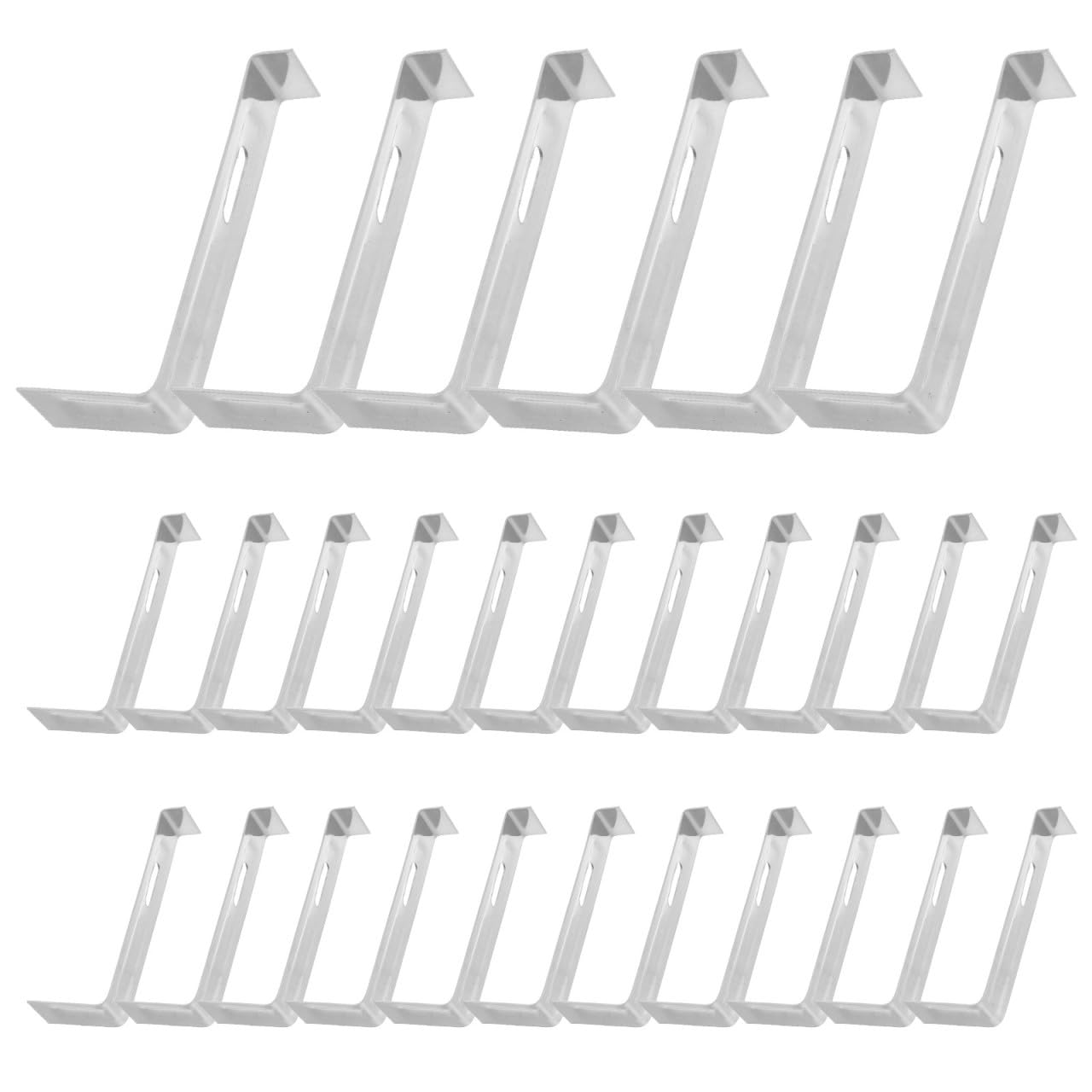 Clips de fijación de acero inoxidable para techo resistentes a la intemperie