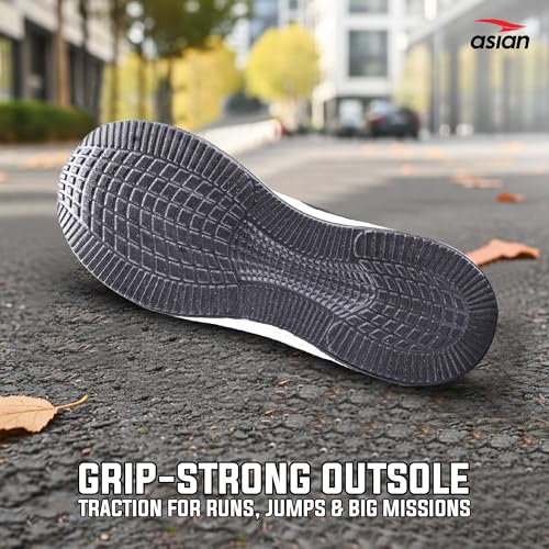 Image of ASIAN Adventure-52 Kids Shoes | Lightweight Sporty Kicks, Breathable Running Shoes, Secure Fit with Memory Foam Technology, Durable Grip Outsole | Stylish Sports Shoes for Boys & Girls