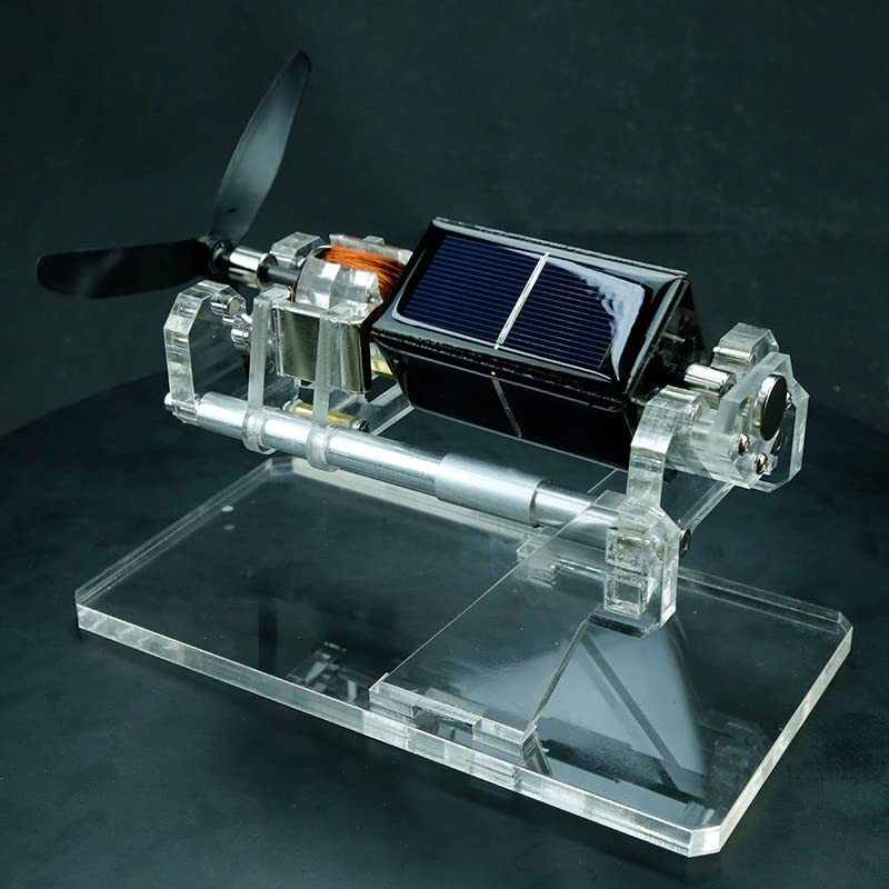 The Design of Double Leaf Mag Levitation Solar Motor