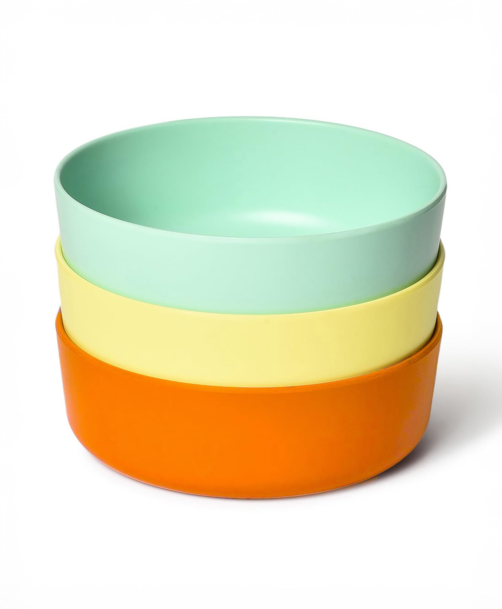 Mi Arcus Baby 100% Melamine Bowl Set, Solid Theme, Pack of 3 - Multicolor, Suitable for Ages 6 Months+-image-6