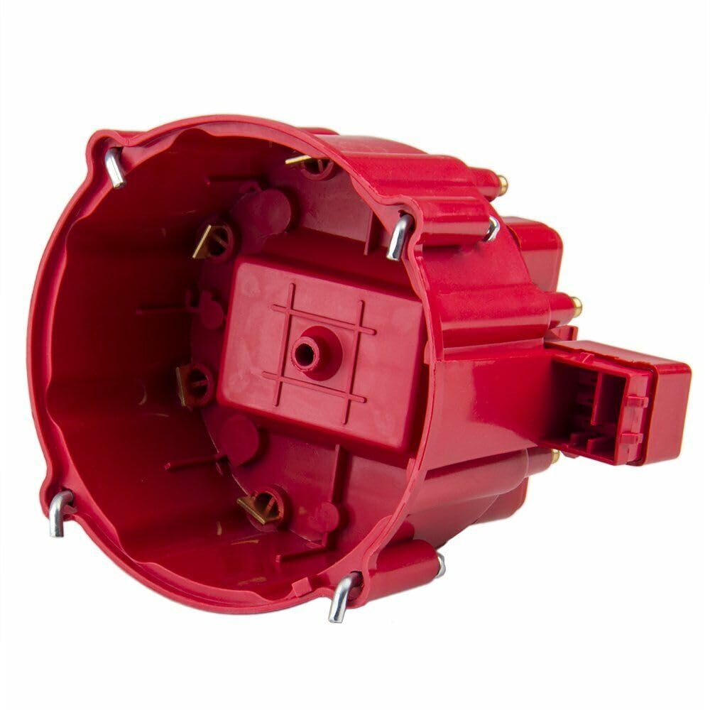 Rojo macho HEI Distribuidor Cap Bobina y Rotor de repuesto para SBC 283 307 350 400 BBC 454 396