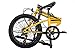 ZiZZO Ferro 20-inch 29 lbs Light Weight Folding Bike (Yellow)